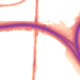 Night-time road noise heatmap for M28 3ZL