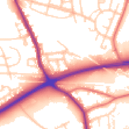 Daytime road noise heatmap for M28 7ET