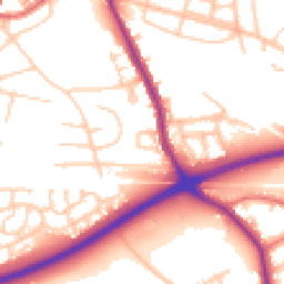 Daytime road noise heatmap for M28 7EX