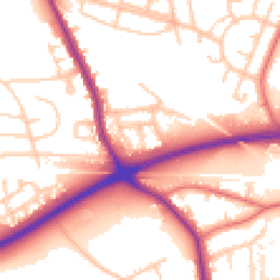 Daytime road noise heatmap for M28 7FS