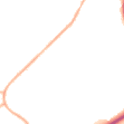 Night-time road noise heatmap for M28 7TX