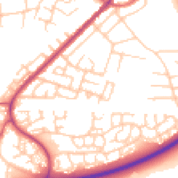 Daytime road noise heatmap for M28 7UB