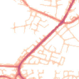 Daytime road noise heatmap for M28 7UG