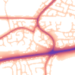 Daytime road noise heatmap for M28 7XG