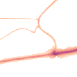 Night-time road noise heatmap for M28 7XG
