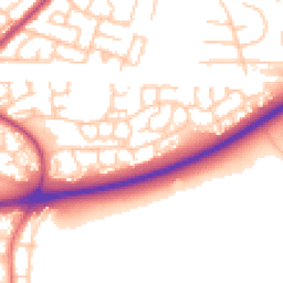 Daytime road noise heatmap for M28 7XN