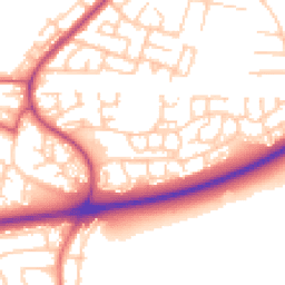 Daytime road noise heatmap for M28 7XP