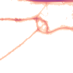 Night-time road noise heatmap for M30 0EX