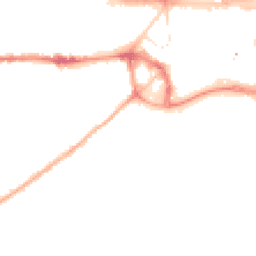 Night-time road noise heatmap for M30 0HD