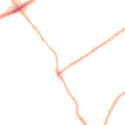 Night-time road noise heatmap for M30 0HZ