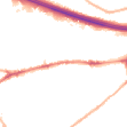 Night-time road noise heatmap for M30 0ND