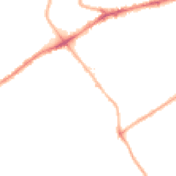 Night-time road noise heatmap for M30 7AB