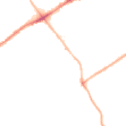 Night-time road noise heatmap for M30 7AR