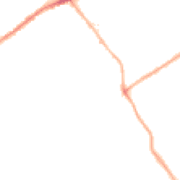 Night-time road noise heatmap for M30 7EB
