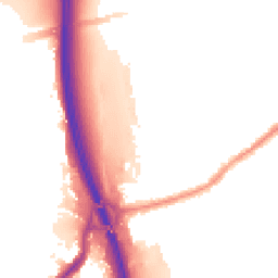 Night-time road noise heatmap for M30 7GS
