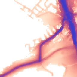 Daytime road noise heatmap for M30 7NE