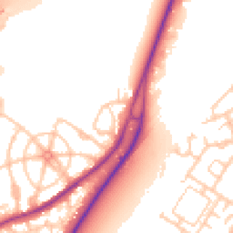Daytime road noise heatmap for M30 7RE