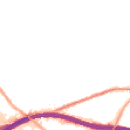 Night-time road noise heatmap for M30 8DX
