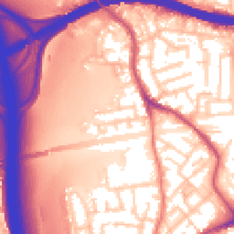 Daytime road noise heatmap for M30 8LZ