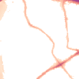 Night-time road noise heatmap for M30 8PN