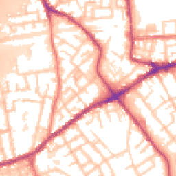 Daytime road noise heatmap for M30 8PU