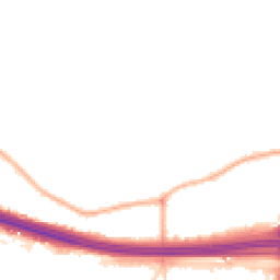 Night-time road noise heatmap for M30 9HE