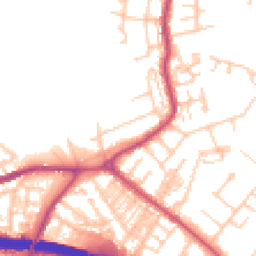 Daytime road noise heatmap for M30 9LG