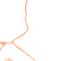 Night-time road noise heatmap for M30 9NT