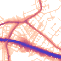 Daytime road noise heatmap for M30 9PR