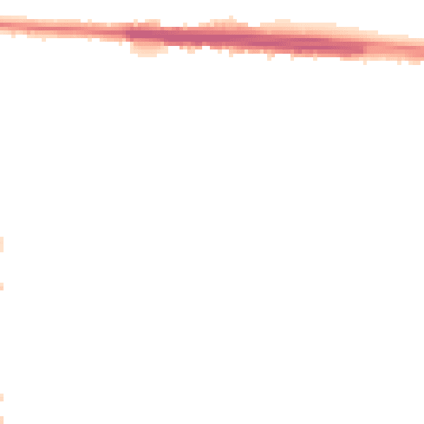 Night-time road noise heatmap for M34 2LE