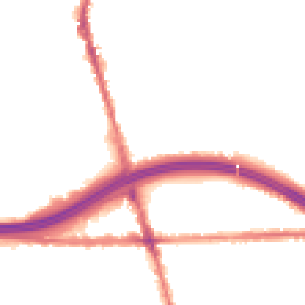 Night-time road noise heatmap for M34 3HE