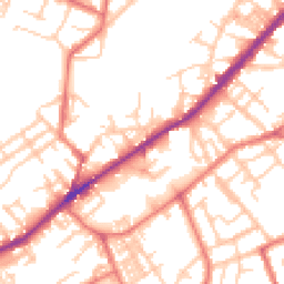 Daytime road noise heatmap for M35 0AE