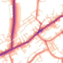 Daytime road noise heatmap for M35 0AG