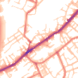 Daytime road noise heatmap for M35 0AJ