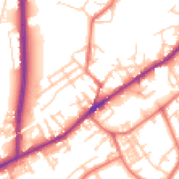 Daytime road noise heatmap for M35 0AP