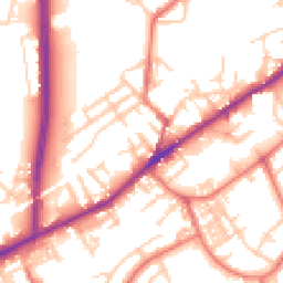 Daytime road noise heatmap for M35 0AQ