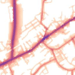 Daytime road noise heatmap for M35 0AR
