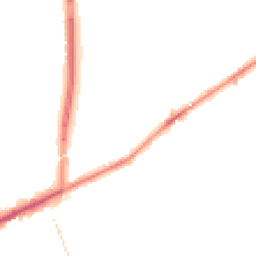 Night-time road noise heatmap for M35 0AU