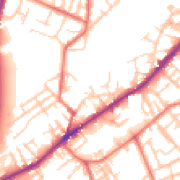 Daytime road noise heatmap for M35 0DF
