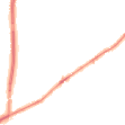 Night-time road noise heatmap for M35 0DL