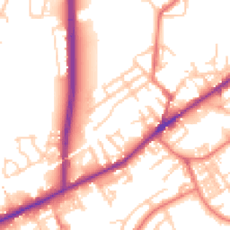 Daytime road noise heatmap for M35 0DQ