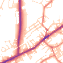 Daytime road noise heatmap for M35 0DR