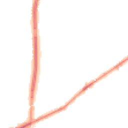 Night-time road noise heatmap for M35 0DT