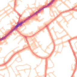 Daytime road noise heatmap for M35 0ED