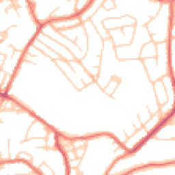 Daytime road noise heatmap for M35 0JY