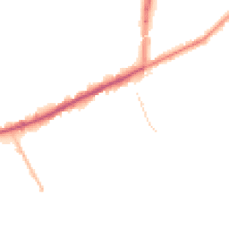 Night-time road noise heatmap for M35 0LH