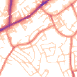 Daytime road noise heatmap for M35 0LS