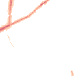 Night-time road noise heatmap for M35 0LS