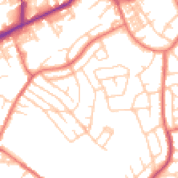 Daytime road noise heatmap for M35 0LT