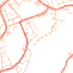 Daytime road noise heatmap for M35 0RJ